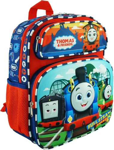 Vista 2 de Ruz Thomas and Friends 3-D EVA Moldeada Mochila de 12 pulgadas, Azul, Mochila 3D