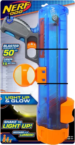 Vista 13 de Nerf Dog Lanzador de pelotas de tenis para perros, juguete para perros