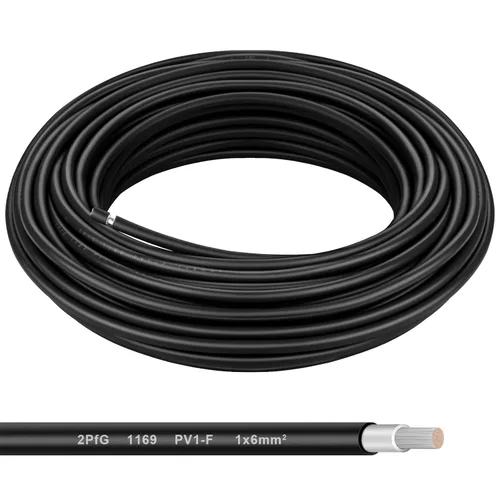 Vista 11 de Cable de extensión fotovoltaico de cobre estañado 8AWG (10 mm²), cable de conexión de panel solar para caravanas al aire libre, lancha automotriz
