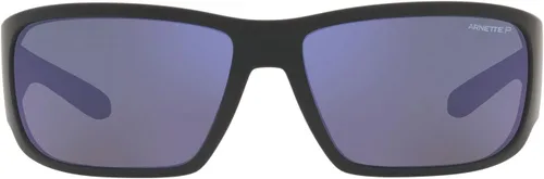 Vista 10 de ARNETTE Gafas de sol para hombre, montura negra mate, lentes gris oscuro, 2.520 in Snap II Negro Mate Gris Oscuro