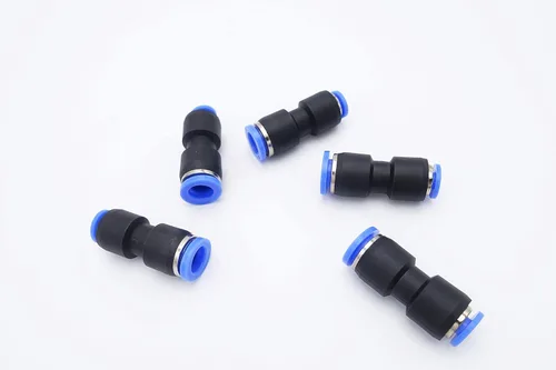 Vista 14 de Empuje para conectar, tubo de 1/2 pulgada OD, conector de dos vías de unión recta de aire neumático (paquete de 5)