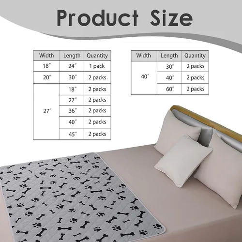 Vista 5 de Almohadillas para orinar para perros – Alfombras Wahable antideslizantes para cachorros para perros pequeños, almohadillas de entrenamiento