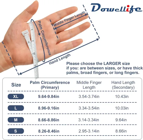 Vista 7 de Dowellife Guantes resistentes a los cortes A9 de máxima protección, guantes de cocina y chef de grado alimenticio para preparación de alimentos