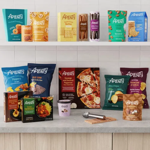 Vista 4 de Tienda Brand - Aplenty, granola para magdalenas de arándanos, 11 onzas