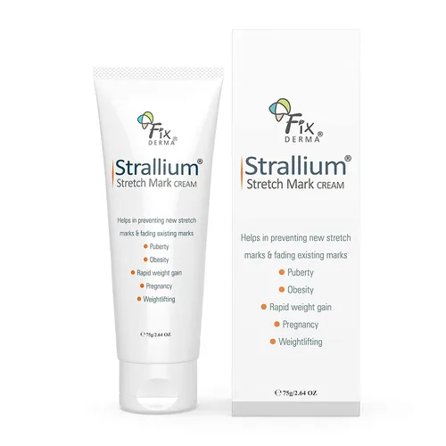 Grah Fixderma Strallium - Crema para estrías, elimina las estrías del embarazo, eliminación de cicatrices y crema hidratante, removedor de estrías