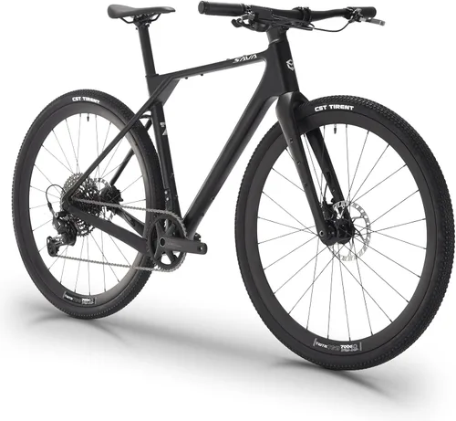 Savadeck Bicicleta de Gravel de Carbono - Marco y Horquilla de Carbono T800 | Juego de Grupo Shimano U6000 de 11 Velocidades | Frenos de Disco