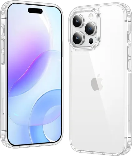 Vista 275 de FNTCASE para iPhone Air Case Clear: Fundas magnéticas para teléfono con protector de pantalla a prueba de caídas, compatibles con Magsafe, delgadas