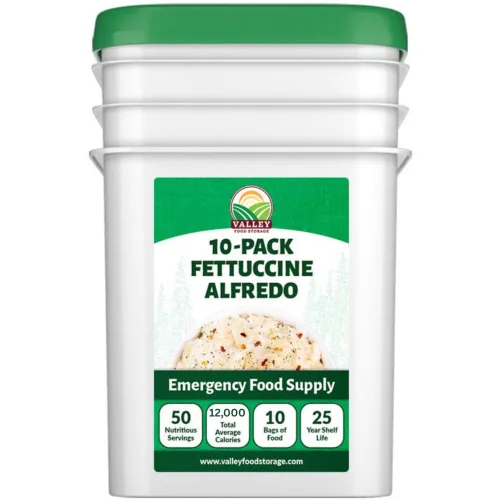 Vista 23 de Cubo de desayuno de 120 porciones Suministro de alimentos de emergencia premium Alimento de supervivencia fácil de preparar 25 años de vida útil