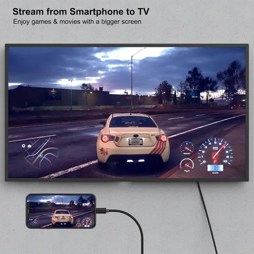 Vista 3 de BENFEI Cable USB C a DisplayPort de 3 pies (8K a 60Hz 4K a 144 Hz), adaptador USB tipo C a DP [compatible con Thunderbolt 3/4] con iPhone 15