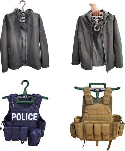 Vista 4 de HICE - Garrison - Percha resistente Percha original resistente para ropa y equipos Capacidad de carga de 150 libras Resina duradera de alto