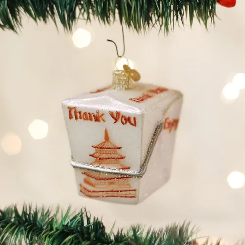 Vista 2 de Old World Christmas - Adornos Alimentos varios hechos de vidrio soplado para árbol de Navidad
