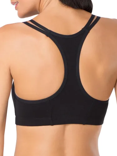 Vista 8 de Fruit of the Loom 2-Pack, front-close espalda cruzada Sport Bras