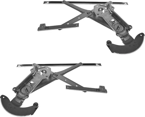 Vista 54 de TRQ Juego de elevalunas eléctrico trasero compatible con Volkswagen Golf 1999-2006 Jetta VW1550102 VW1551102 1999-2005