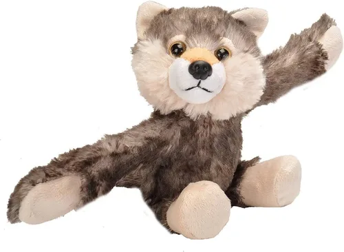 Vista 10 de Wild Republic Huggers Juguete de peluche, ajustable estilo brazalete, juguete para niños, Tiger