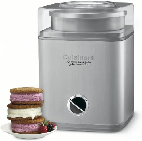 Vista 6 de Cuisinart Máquina para hacer pan, compacta y automática, ajustes personalizables, panes de hasta 2 libras, CBK-110P1, máquina de plata y helados