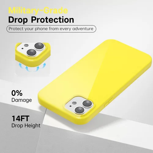 Vista 167 de Svanove para iPhone 7 Plus/ 8 Plus, funda de silicona, de goma suave brillante y gel de jey lindo, funda protectora de plástico simple y lisa