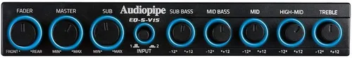 AUDIOPIPE MAP Audiopipe - Ecualizador gráfico de 5 bandas
