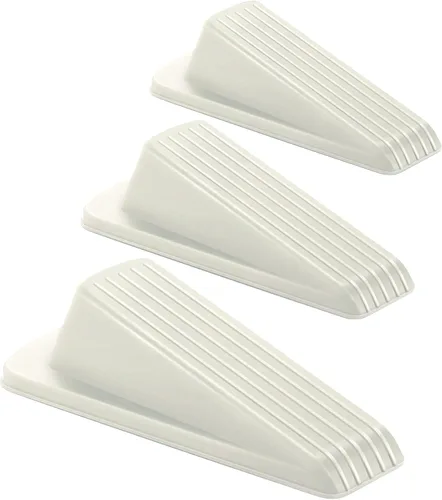 Vista 11 de Crosize Topes de puerta para la parte inferior de la puerta, topes de puerta de goma de alta calidad, cuña de puerta resistente para alfombras