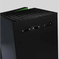 Vista 6 de Gamer Mini refrigerador con capacidad para hasta 8 latas de soda, color negro
