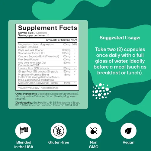 Vista 9 de ColonBroom GLP-1 Suplemento de control de peso (60 unidades) y limpieza de colon y limpieza de desintoxicación de 15 días para controlar