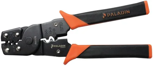 Vista 2 de Paladin Tools - Engarzadora eléctrica de terminales y terminales, conectores aislados, terminales de barril abierto, terminales no aislados