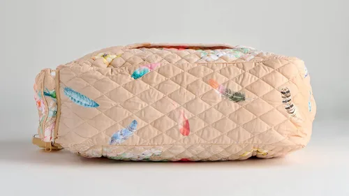 Vista 9 de Maison d' Hermine Bolsas de fin de semana para mujer, de algodón, acolchadas, para equipaje nocturno, bolsa de fin de semana para hombres, regalos