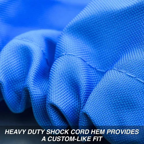 Vista 4 de Funda para barco pesquero con casco en "V", denier 600, de Budge, Azul