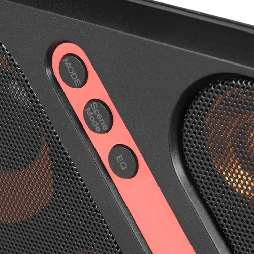 Vista 7 de Altavoz portátil del karaoke, cómodo asa de transporte ABS fácil de usar 5.0 máquina del karaoke para el hogar