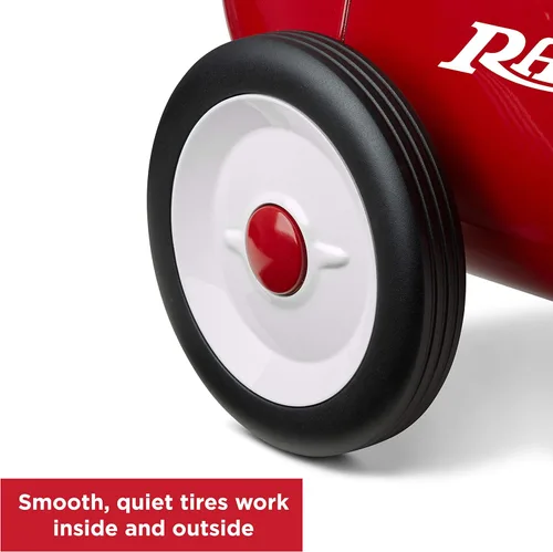 Vista 4 de Radio Flyer Little Red Roadster, juguete para niños pequeños, edades 1-3, 24 pulgadas de longitud