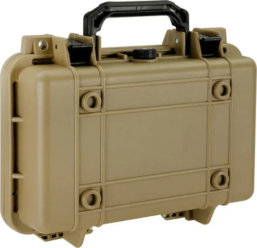 Vista 7 de Bushnell Estuche rígido compacto impermeable de 11.6 pulgadas para pistolas, a prueba de golpes y listo para TSA (bronceado), BN00010-GUN