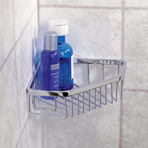 Vista 2 de Gatco 1499 Cesta esquinera para ducha o bañera de 8-1/2 pulgadas, cromada