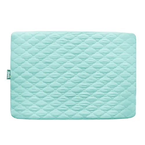 Sábana impermeable para Pack 'n Play acolchada, protector de sábana de 39 x 27 pulgadas, compatible con colchones para bebés plegables y cunas