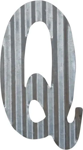Vista 19 de COLLECTIVE HOME - Decoración de pared con letras de metal de 12 pulgadas, números de acero galvanizado, símbolos de decoración rústica para colgar