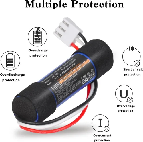 Vista 5 de Hisewen Batería de repuesto para Harman Kardon Onyx, 3500mAh LI11B001F Batería para Harman Kardon Onyx Studio 1/2/3/4 Altavoz Bluetooth