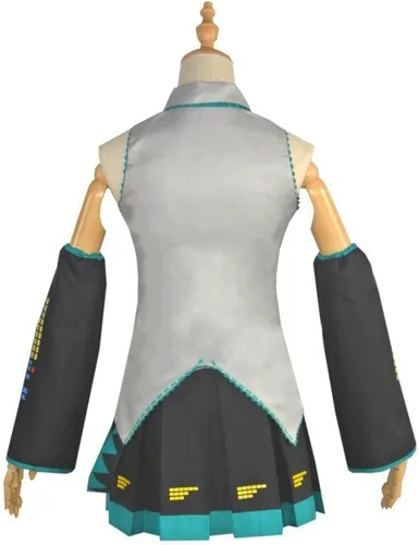 Vista 4 de Disfraz de cosplay para mujer, vestido de anime, uniforme escolar, disfraces de Halloween