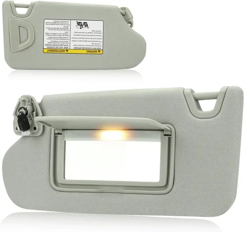 Vista 7 de Parasol para conductor y pasajero compatible con Nissan Altima sin techo corredizo 2013 2014 2015 2016 2017 2018, sustituye a 96400-3TA2A, Beige