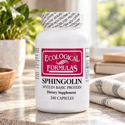 Vista 4 de Ecological Formulas - Esfingolina 200 mg 240 cápsulas [Salud y Belleza]