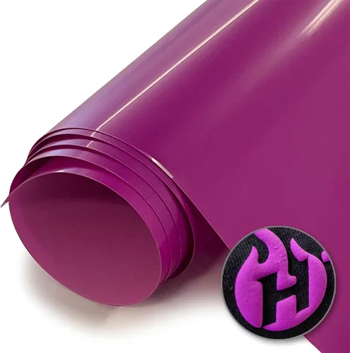 Vista 16 de Heat Transfer Vinyl 4U HT Puff Vinilo de transferencia de calor de 20 pulgadas (verde manzana, 1 pie), 20 pulgadas x 1 pie