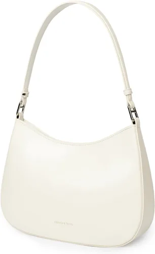 Vista 9 de Bolsos de hombro de cuero para mujer, bonitos monederos de moda para el día a día, bolsos pequeños para mujer con cierre magnético