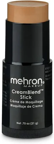 Vista 45 de Mehron Makeup CreamBlend Stick Pintura para la cara, maquillaje corporal y crema base Perfecto para Halloween.75 oz (21 g) (Verde)