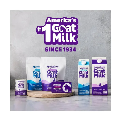 Vista 7 de Meyenberg Leche de cabra, entera, cuarto de galón, 32 oz