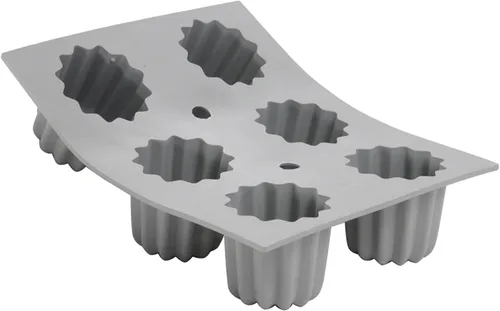 Vista 10 de de Buyer ELASTOMOULE Molde de silicona para magdalenas, crea 4 magdalenas, fácil de usar y limpiar, apto para lavavajillas