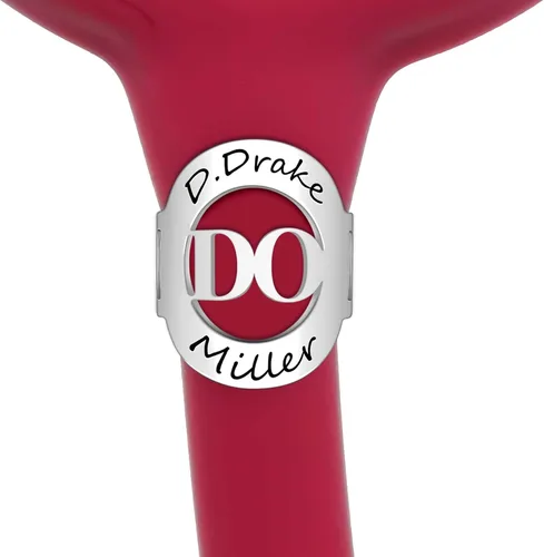 Vista 12 de STARFLOW Etiqueta de nombre de estetoscopio personalizada, dijes de estetoscopio ADN grabada con inicial – Etiqueta de identificación