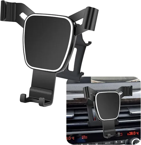 Vista 8 de Soporte de teléfono de coche para BMW X5 2007-2013, BMW X6 2008-2014 E70 E71 3.0si 4.8i xDrive 30i 35d 48i 50i Accesorios de automóvil Soporte