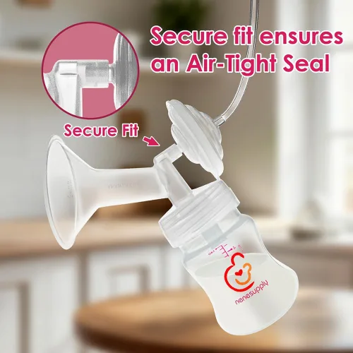 Vista 5 de Nenesupply 2 bridas de 0.59 pulgadas compatibles con Spectra S2 S1 9 Plus Synergy Gold Extractor de leche de repuesto para piezas de bomba Spectra