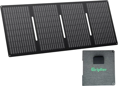 Paneles solares portátiles de 30 W, ETFE Panel solar plegable con puertos USB-C/USB-A/CC para senderismo, camping, mochileros, cargador solar