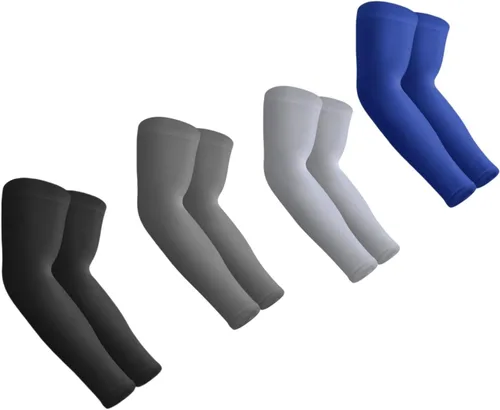 Vista 40 de Aegend - Mangas de protección solar con compresión, para cubrir tatuajes, mangas solares para hombres, mujeres y jóvenes