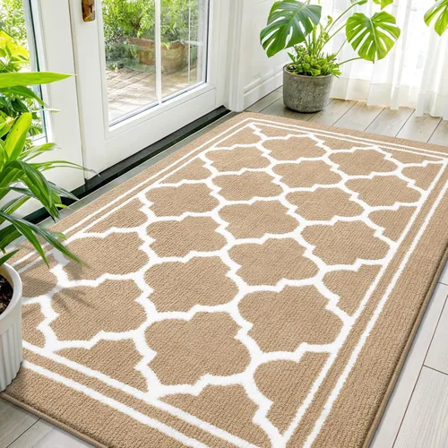 Vista 44 de Buganda Alfombra para Puerta Interior, Tapete Resistente a la Suciedad y Absorbente, Antideslizante, Alfombras de Perfil Bajo para Entrada
