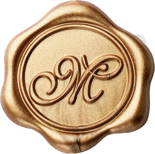 Vista 42 de Yoption Pegatinas de Sello de Cera Inicial A, Paquete de 100 Pegatinas Autoadhesivas de Sello para Sobre de Oro Antiguo para Boda, Fiesta