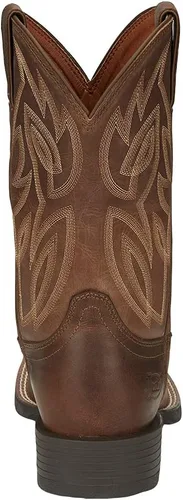 Vista 4 de Justin Men's Dusky Canter Cowhide Leather Western Boot Broad Square Toe - Se7510